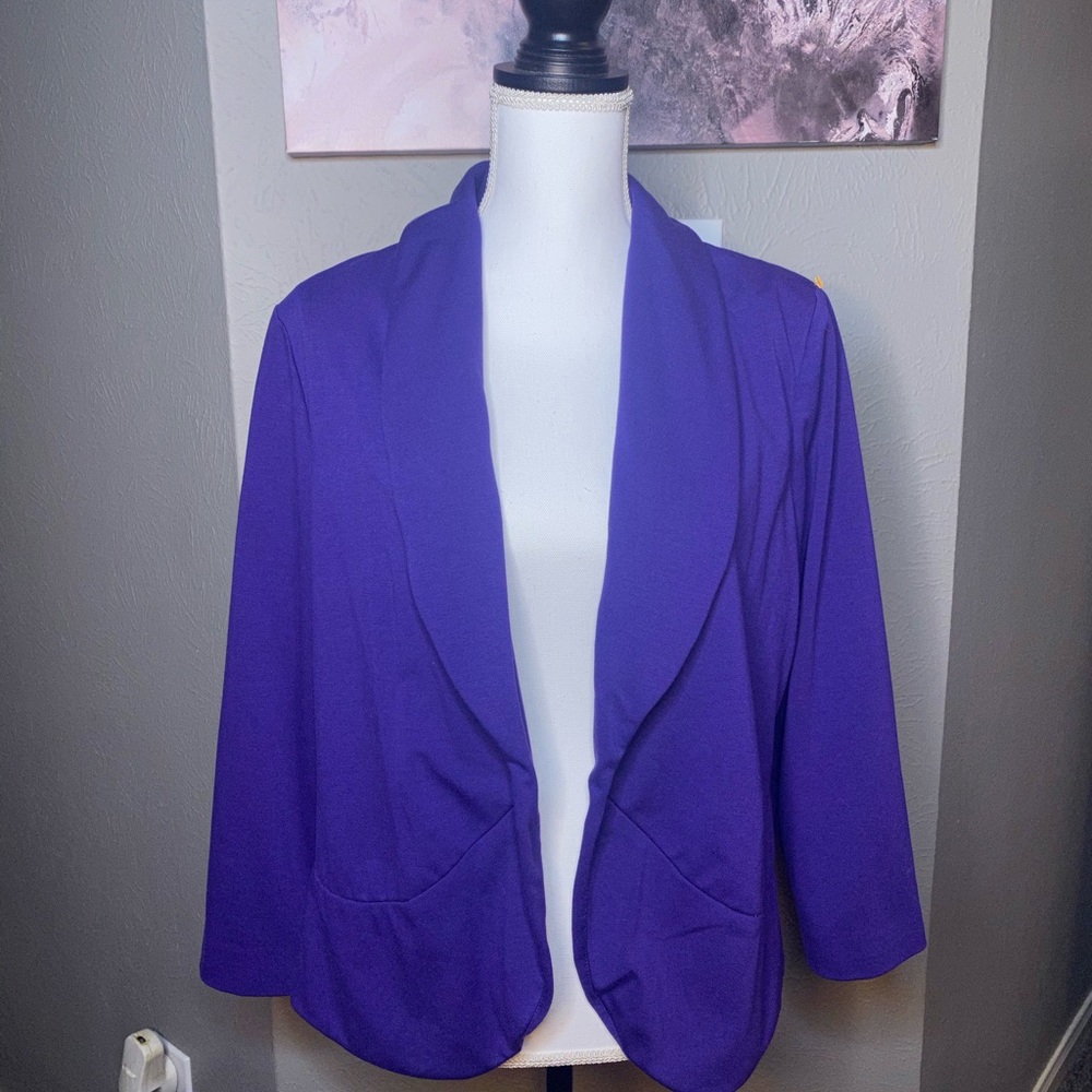 Beautiful purple blazer